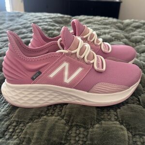 Chalk Pink FIGS New Balance Sneakers